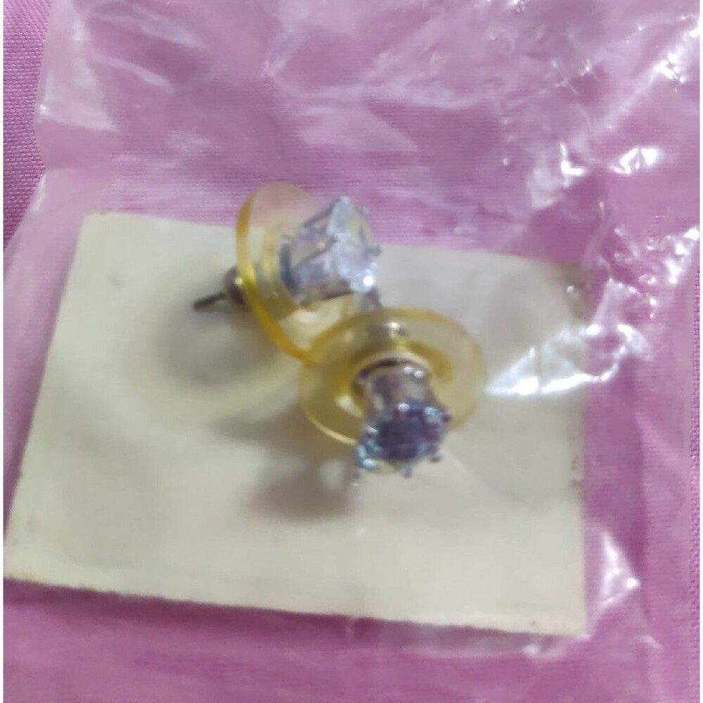 Topaz stud earrings